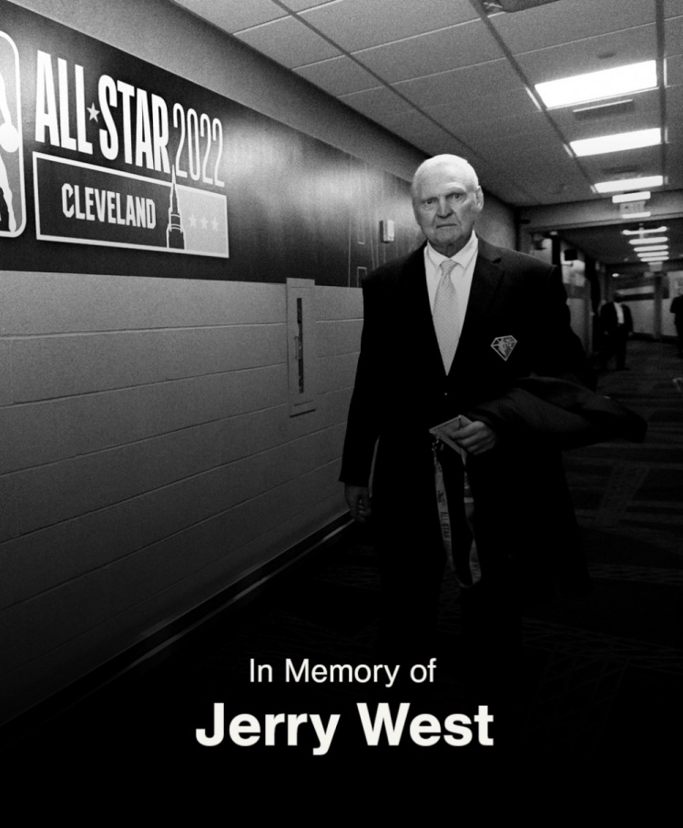 骑士官推：杰里-韦斯特是NBA历史上最伟大、最有影响力的球员之一