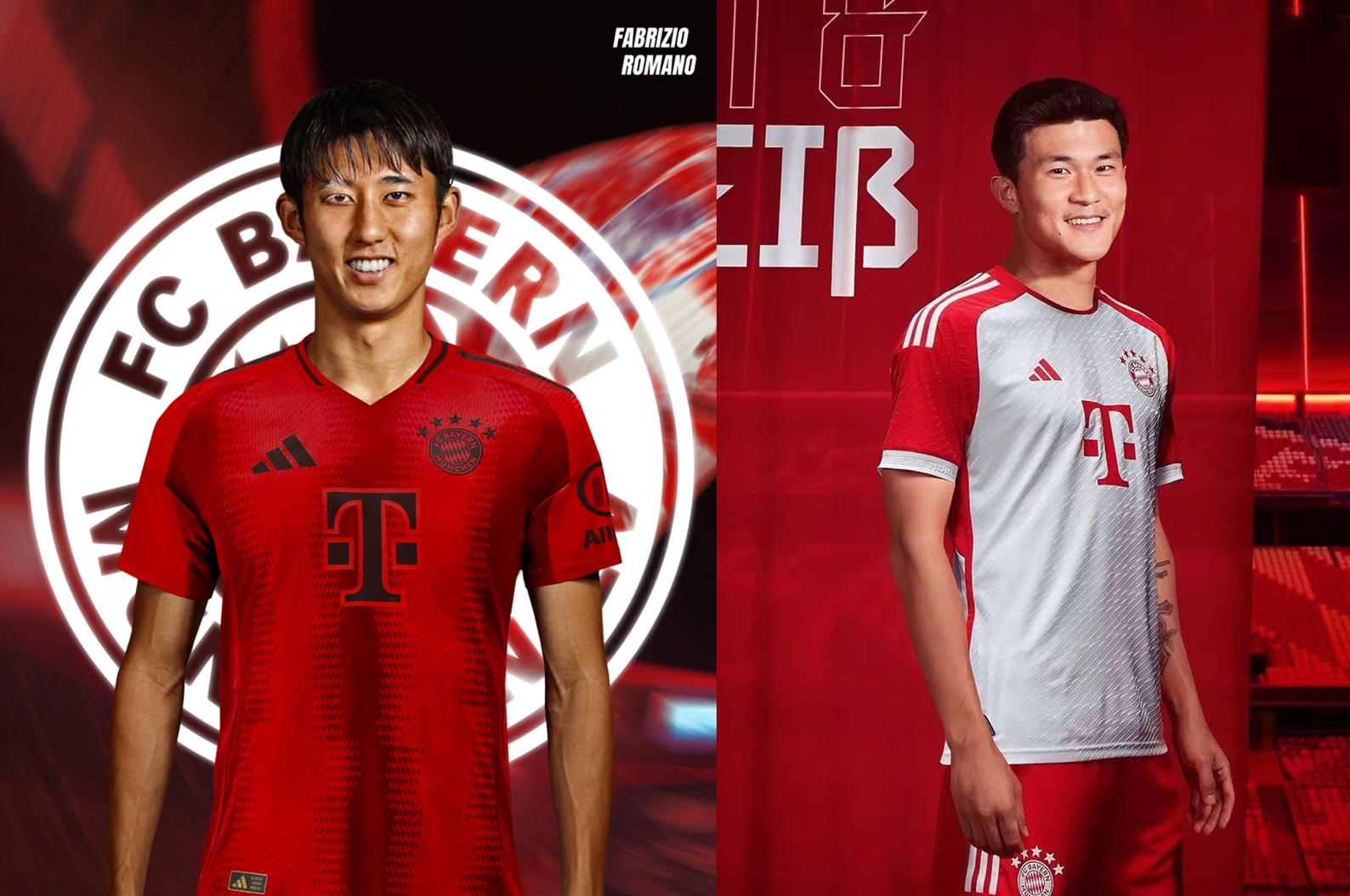 下赛季拜仁后防日韩搭档其实也有中国球员，不过外租了